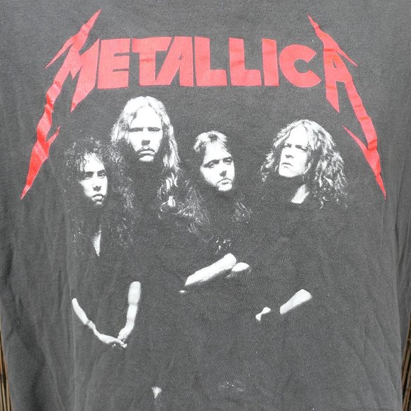 80's Vintage METALLICA And Justice For All T Shirt Large With Brockum Tag